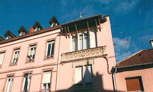 façade de l'immeuble